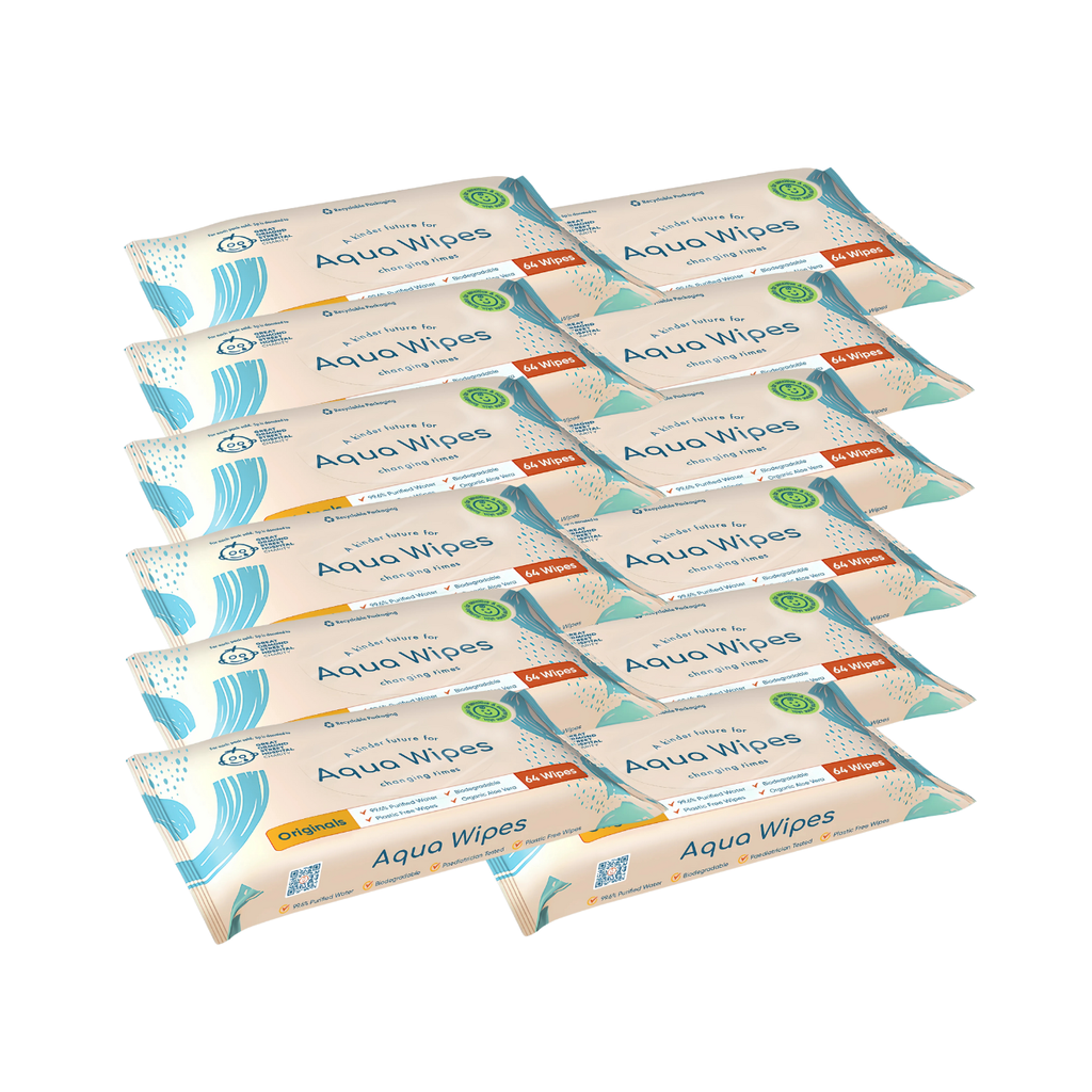 Box - Aqua Wipes Originals (12 PCS)